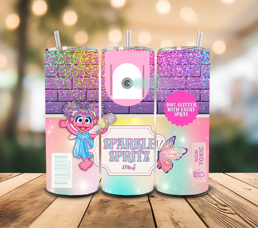 Sparkle Spritz - Spray can 20 oz sublimation DIGITAL DOWNLOAD