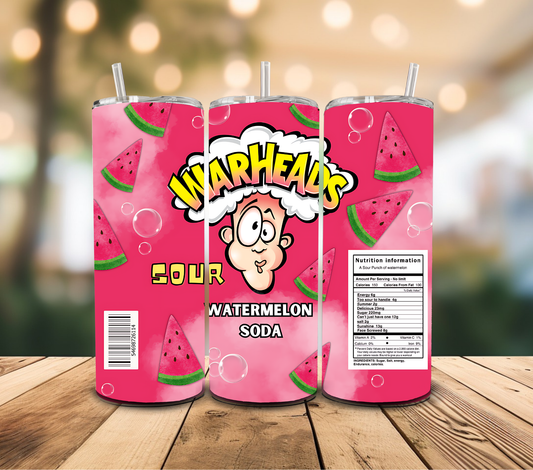 Watermelon Candy - 20 oz sublimation DIGITIAL DOWNLOAD