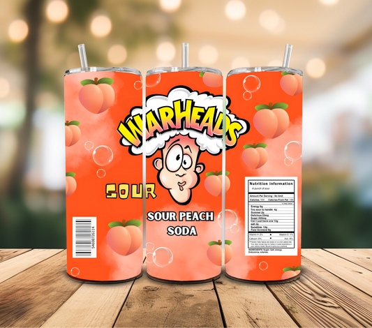 Peach Candy - 20 oz sublimation digital download